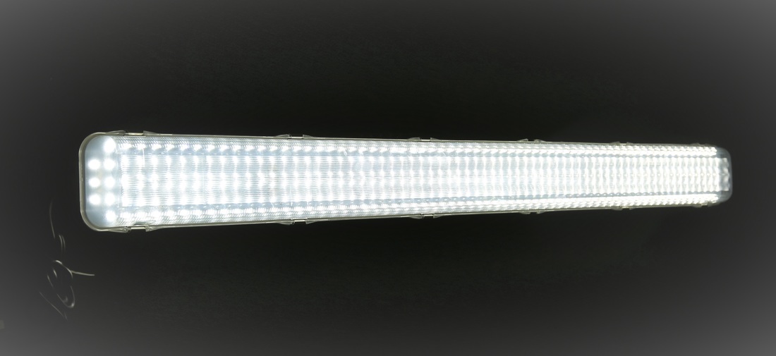 Our tri proof batten fix wall light offers a high resistance to chemical and salt attack available from Eco Industrial Supplies