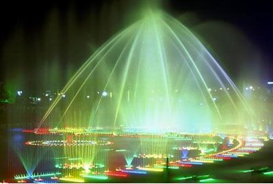 IP68 underwater rated LED lights for fountains, rivers, lakes and ponds available from EIS