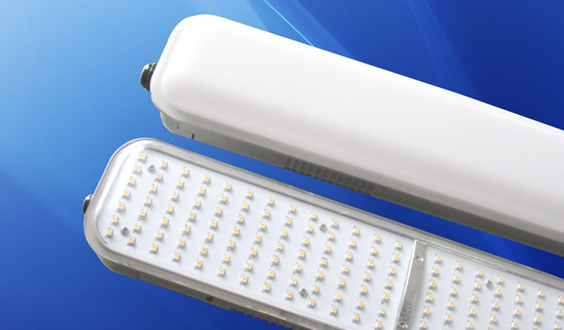 Chemical and impact resistant IP65 LED Batten Lights from EIS