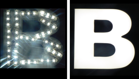 LED modules for making signs available from Eco Industrial Supplies