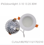 Downlights LED IP65 Rated available in 5,10,15,25 and 30 watts
