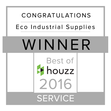 Eco Industrial Supplies Houzz service award 2016
