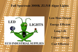 full spectrum 3000k zl518 algae growing lights
