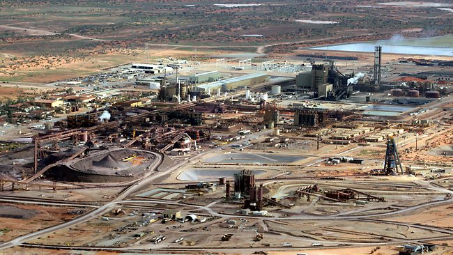 BHP Olympic Dam Mine CSX upgrade supply contract and general supply
