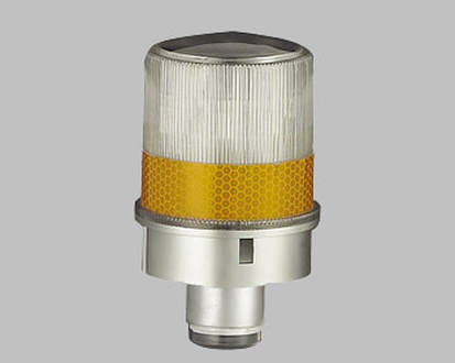Solar post lights and warning beacons available from Eco Industrial Supplies