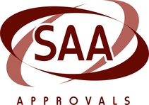 SAA approval logo for testing electrical equipment to Austalian & NZ standards