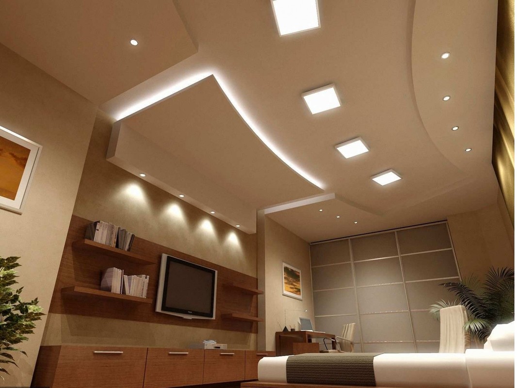 Surface panel lights are ideal led lighting for hotel rooms